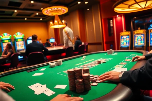 Experience thrilling poker games at 8day.cn.com with vibrant casino ambiance and strategic gameplay.