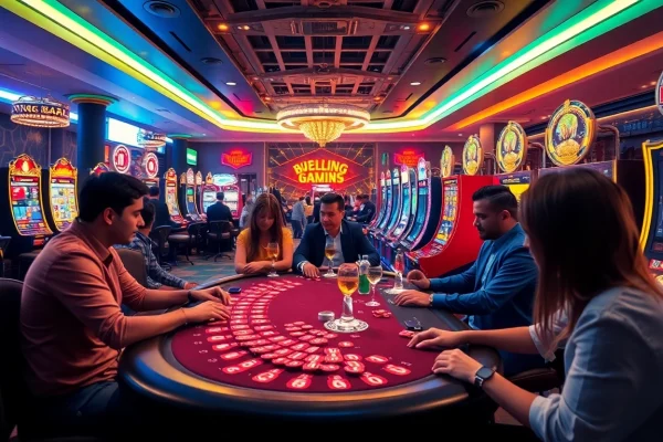 Join the exciting online gaming experience at vvvwin88.live with diverse players enjoying poker and slots.