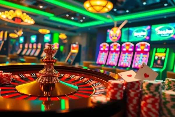 S666hn.com offers an exciting casino atmosphere with vibrant slot machines and sophisticated poker tables.