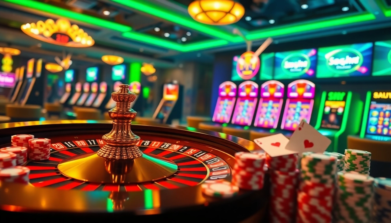 S666hn.com offers an exciting casino atmosphere with vibrant slot machines and sophisticated poker tables.